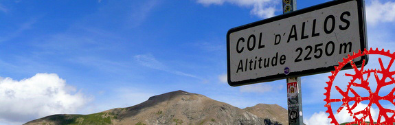 Von Barcelonnette auf den Col d’Allos